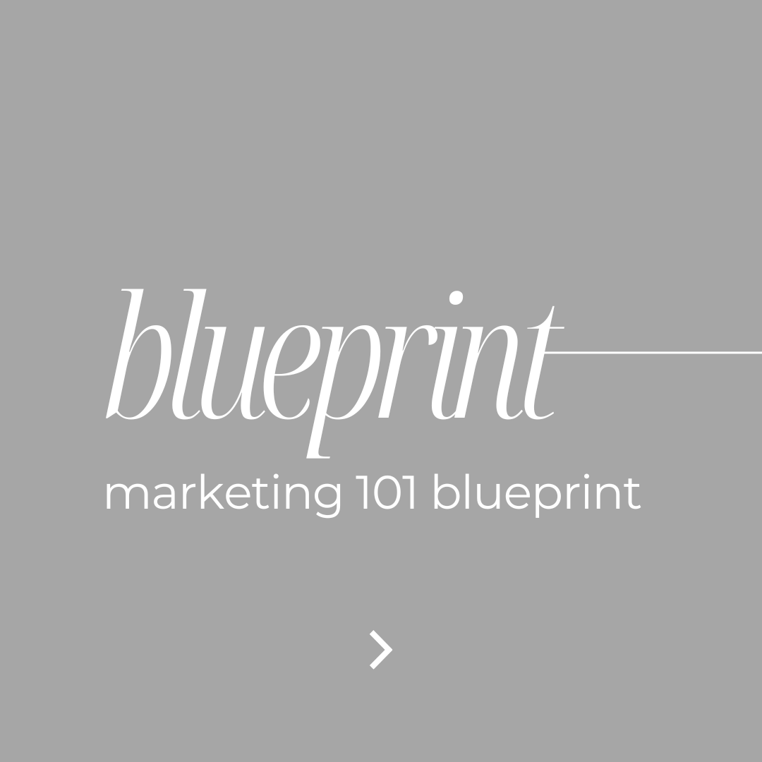 Marketing 101 Blueprint