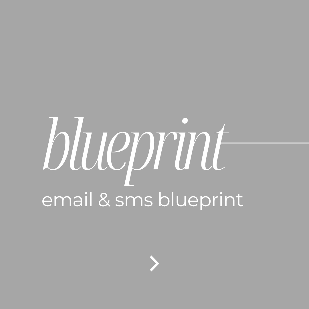 Email & SMS Blueprint